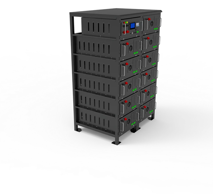 High Voltage Rack Storage Battery Cluster 176S(1+11)